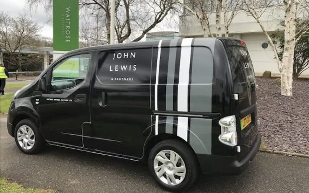 John Lewis trials new electric vehicles across its Home Services fleet | News | Retail Times
