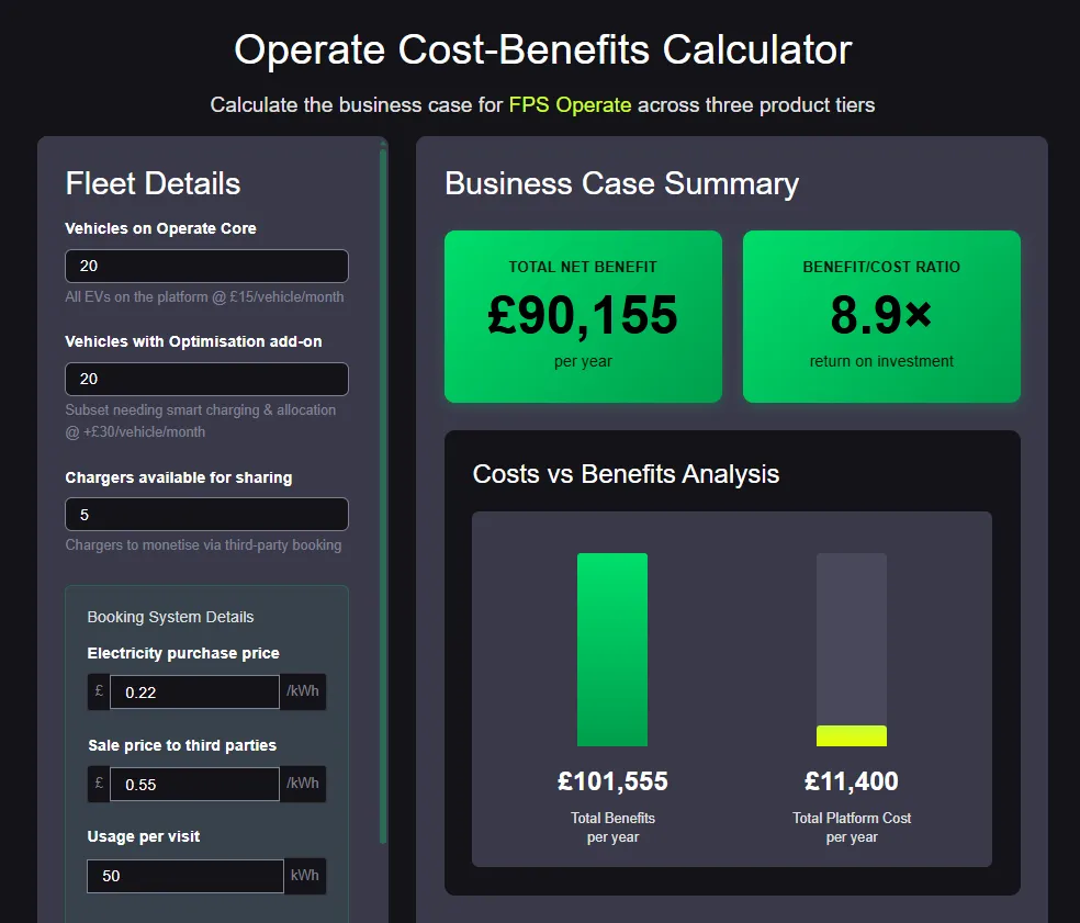New FPS Calculator Allows Fleets to Quantify ROI from FPS Operate