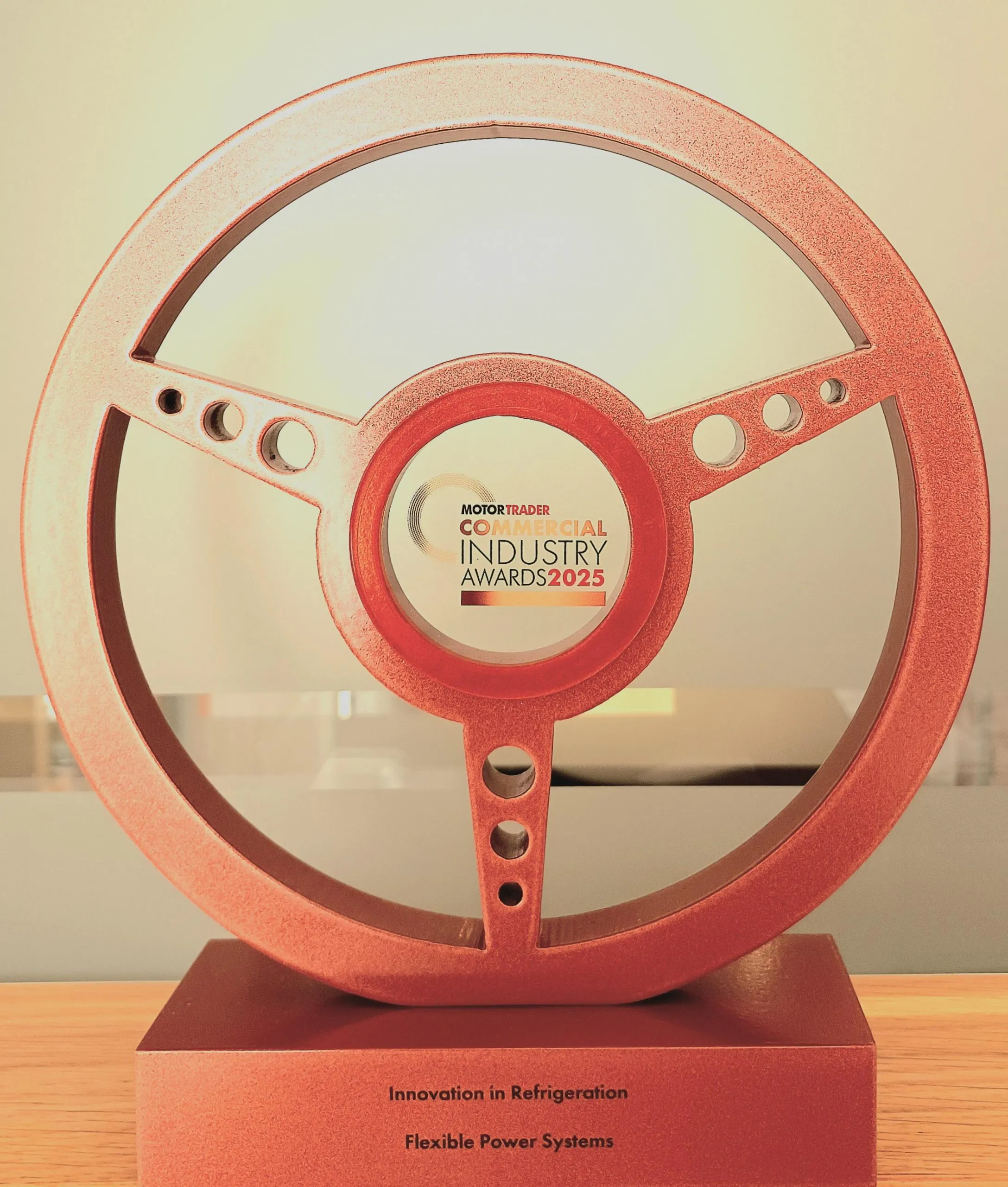 Motor Trader Commercial Industry Awards 2025. Winner: Innovation in Refrigeration