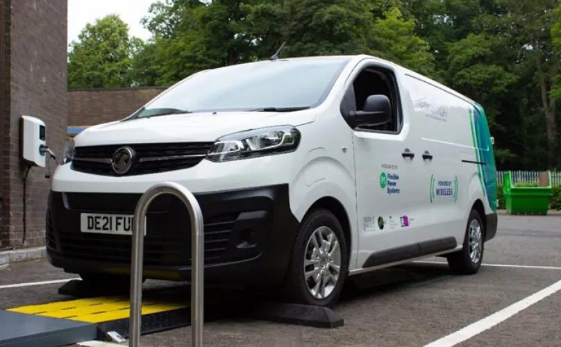 Battery Storage Limits Peak Load at Scottish Wireless Charging Hub