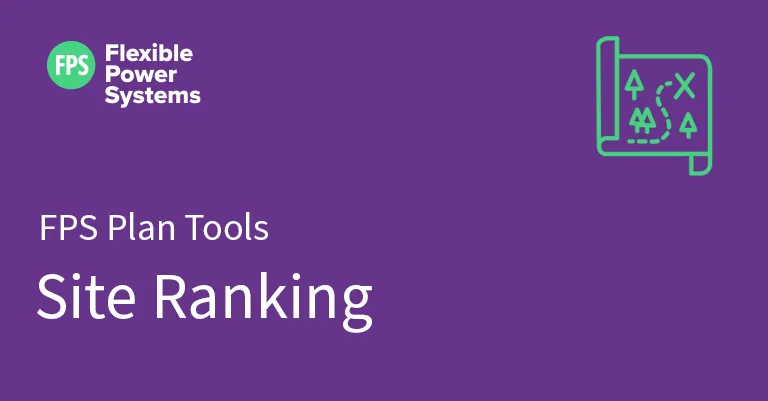 FPS Plan Tools - Site Ranking